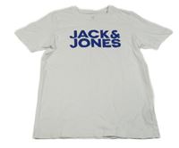 Bílé tričko Jack & Jones
