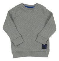 Šedá prošívaná mikina F&F