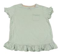 Světlezelené tričko s kapsou Primark