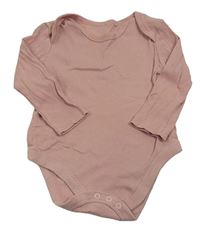 Světlerůžové žebrované body 