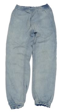 Modré jogger rifle H&M