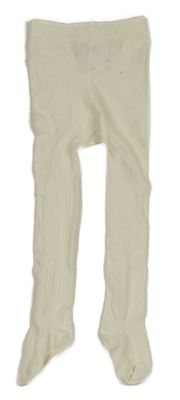 Bílé punčocháče H&M