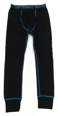 Černo-modré spodní legíny C&A