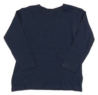 Tmavomodré triko Kikstar