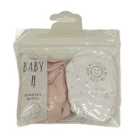 Nové - 4pack - 2x světlerůžové + 2x bílé rukavice se srdíčky George