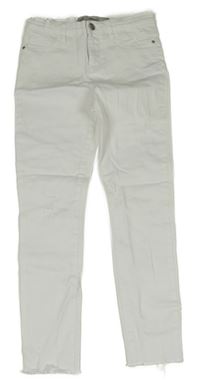 Bílé rifle s prošoupáním Denim Co. 