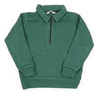 Zelená mkina s límečkem M&S