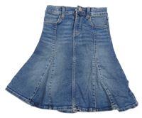 Modrá riflová dlouhá sukně H&M