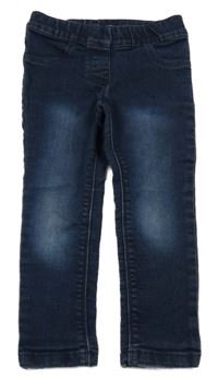 Tmavomodré riflové džegíny lupilu