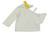 Nové - bílé asymetrické triko 