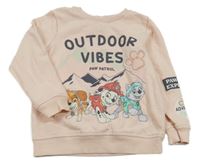 Světlerůžová mikina s PAW PATROL George