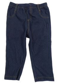 Tmavomodré legíny riflového vzhledu Next