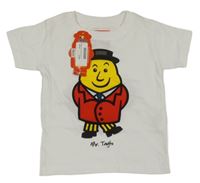 Nové - bílé tričko s Mr. Tayto