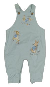Světlemodré laclové tepláky s králíky - Peter Rabbit