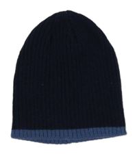 Tmavomodrá žebrovaná čepice Dunnes