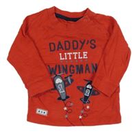 Červené triko s letadly George