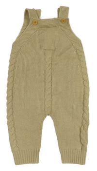 Nové - Pískové pletený overal Shein