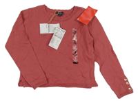 Nové - Vínový lehký svetr Kiabi