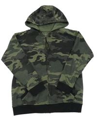 Army propínací mikina s kapucí Primark