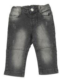 Šedé rifle s prošoupáním