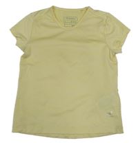 Žluté melírované sportovní funkční tričko Energetics