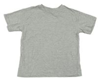 Šedé melírované tričko H&M