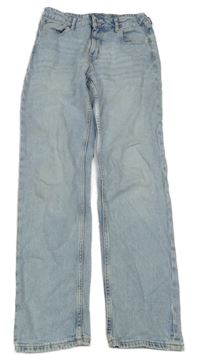 Světlemodré relaxed fit tapered rifle H&M