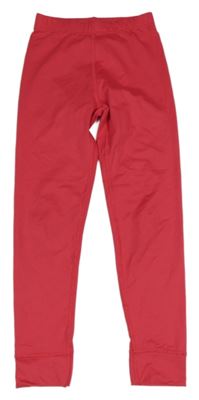 Malinové thermo kalhoty Crane