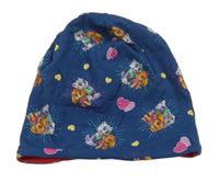 Tmavomodrá bavlněná čepice s Tlapkovou patrolu 