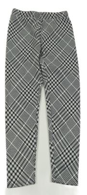 Černo-bílé kostkované tregíny Y.F.K.