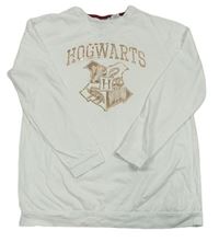 Smetanové pyžamové triko s potiskem - Harry Potter H&M