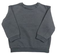 Šedá žebrovaná mikina zn. Primark