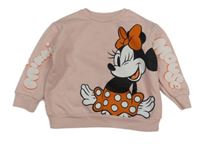 Růžová mikina s Minnie zn. George