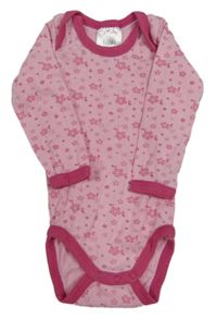 Růžové květované body 