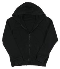 Černá propínací mikina s kapucí George