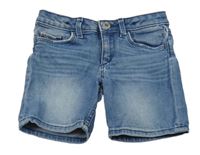 Světlemodré teplákové riflové kraťasy Denim Co.