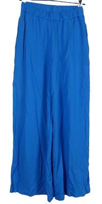 Dámské tyrkysové palazzo kalhoty Page One 