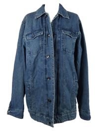 Pánská modrá riflová bunda Reserved 