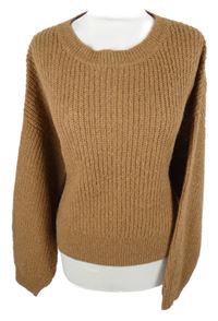 Dámský hnědý svetr H&M