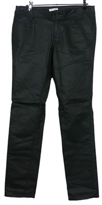 Dámské černé potažené kalhoty Promod