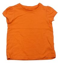 Neonově oranžové tričko George