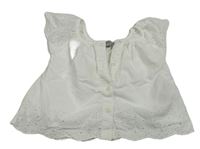 Bílá halenka s madeirou Primark