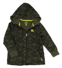 Army propínací mikina s potiskem a kapucí F&F