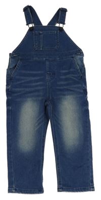 Tmavomodré laclové rifle Next