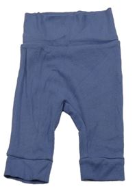 Modré žebrované lehké tepláky Lily & Dan