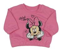 Růžová mikina s Minnie PRIMARK