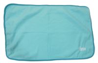 Modrá fleecová deka s nápisem  