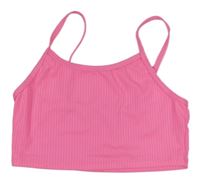 Neonově růžová žebrovaná plavková lambáda Primark