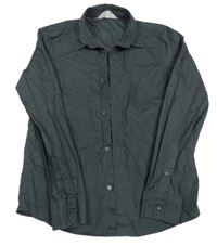 Tmavošedá košile H&M