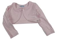 Světlerůžové bavlněné bolerko Mayoral